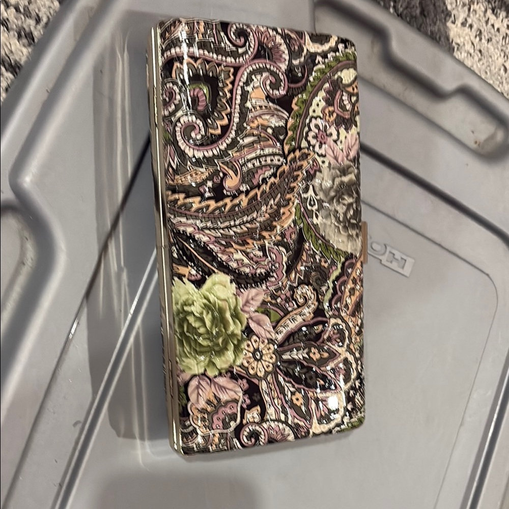 Floral Paisley Wallet